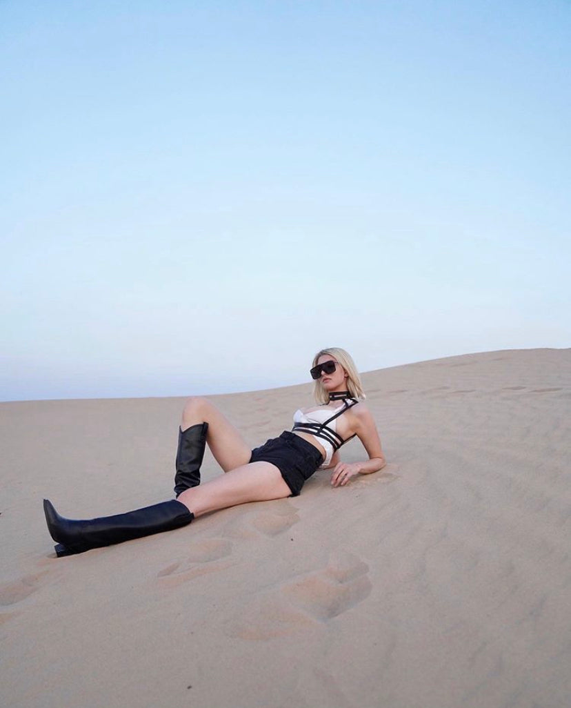 Rachel Claire Levin photographed by Taylor Malone wearing RITUAL
